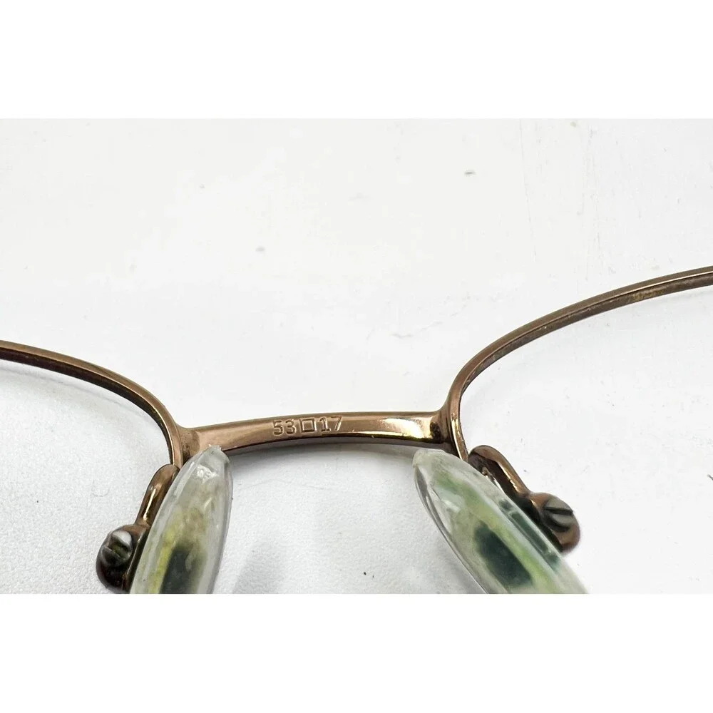 Tres Jolie by Marchon Eyeglasses Women Brown Filigree 220 53-17-135
